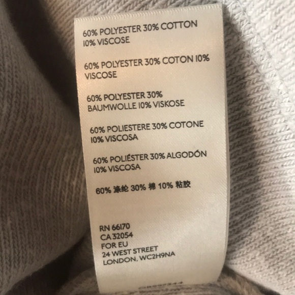 GREY OVERSIZED COWL NECK TOP - Picture 7 of 7